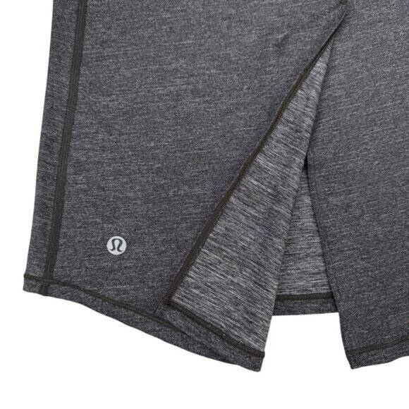 Lululemon Hot Like Agni Singlet In Heathered Black Size 4 - Picture 8 of 8